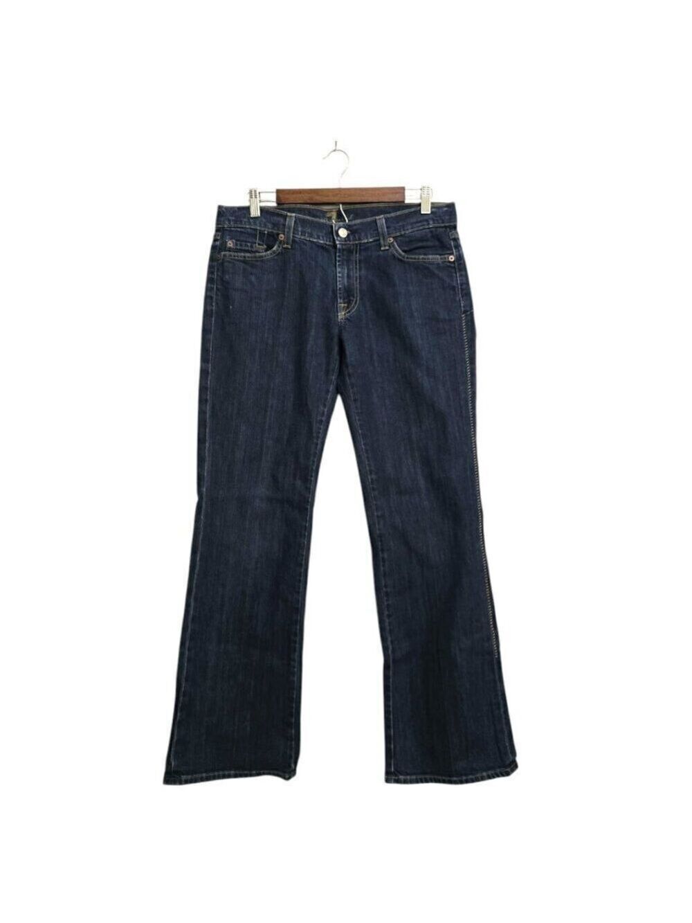 7 For All Mankind Mid-Rise Bootcut Jeans Sz 31